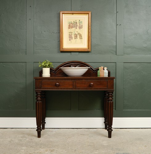 Victorian mahogany hall - mahogany,