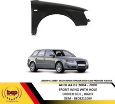 AUDI A4 B7 04 - 08 FRONT WING FENDER DRIVER SIDE RH WING RIGHT NEW