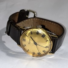 Old Vintage Retro gents SEKONDA mechanical Watch Ticks if shaken Needs Servicing