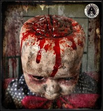 Creepy Horror Demon Doll OOAK  | Creepy Decor | Goth Halloween prop