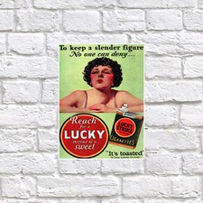 Lucky Strike, Retro tin metal