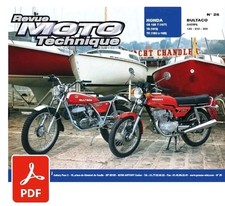 TECHNICAL MOTORCYCLE MAGAZINE RMT 26 ETAI PDF HONDA CB125 BULTACO SHERPA 125 250 350