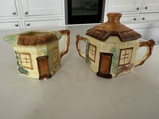 Pair Of Vintage Keele Pottery