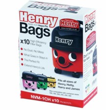 GENUINE Henry Hoover Bags x 10