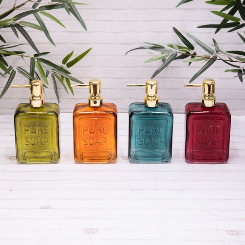 Pink green orange - green, glass