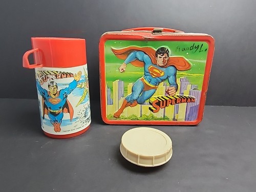 Superman vintage 1978 tin - superman,