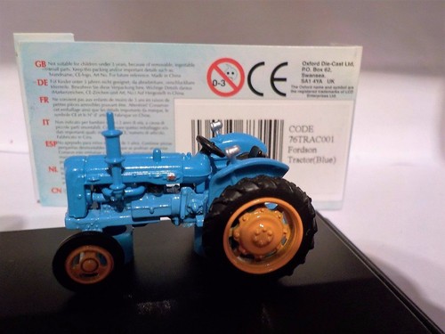 Fordson tractor blue - fordson,