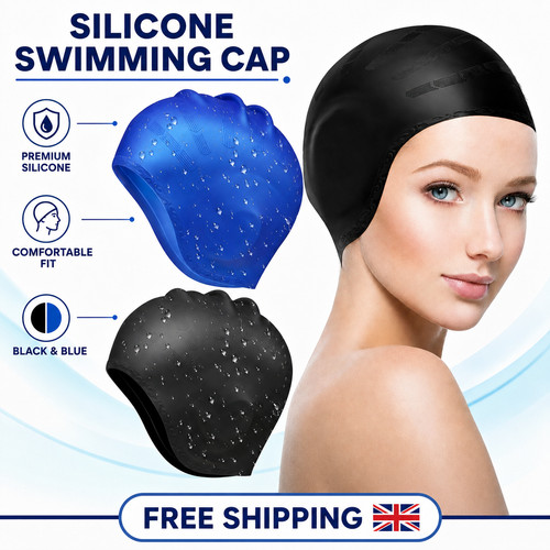 Silicone swimming cap - silicone,