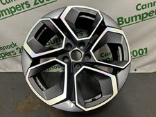 SKODA OCTAVIA VRS MK4 19'' GREY DIAMOND CUT ALLOY WHEEL GENUINE 5E3601025T