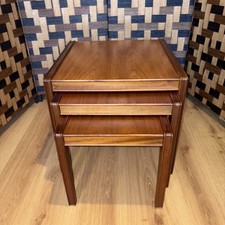 Remploy vintage teak Table Nest Mid Century