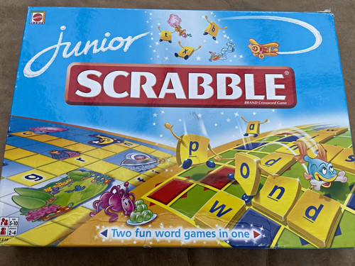 Mattel junior scrabble - mattel, board