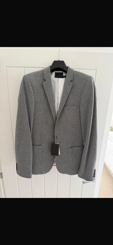 Men new grey jacket - new, size