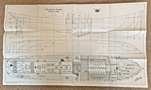 Steam trawler ocean unity ship - trawler,
