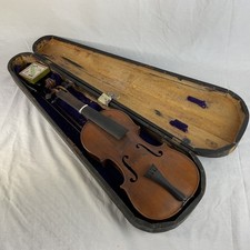 Antonius Stradivarius Cremonenlis Violin Faciebat Anno 17 for PARTS (C9) CP#8712