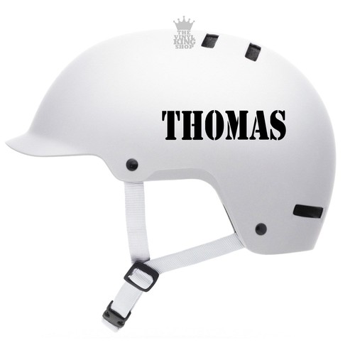 Personalised bike helmet - personalised,