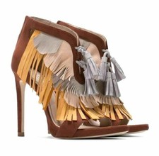 ZARA HEELS SHOES SANDALS WITH