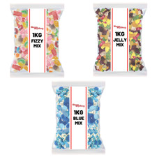 3 For £15 - 3kg Pick 'n' Mix Sweets - Fizzy, Jelly & Blue Mix - As Seen  TikTok