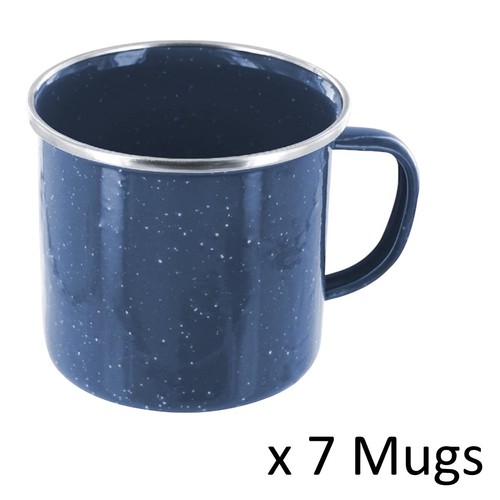 8cm enamel mug for home - enamel,