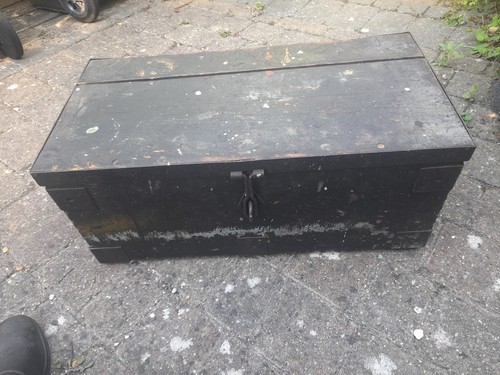 Vintage wooden tool - vintage, chest