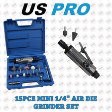 US PRO 15pc MINI 1/4" AIR DIE