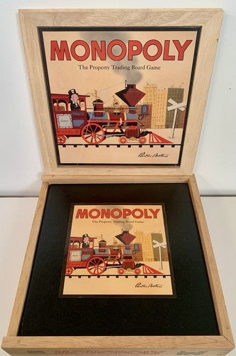 Wooden monopoly parker - wooden, games