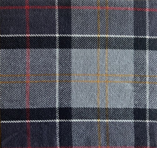 Barbour tartan repair material - tartan,