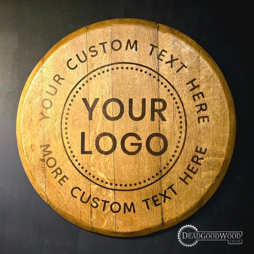 Customised laser engraved oak - laser,
