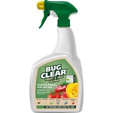 Bug Clear Ultra Gun Edible Ideal For Ornamental Plants Fruit & Vegetables 800ml