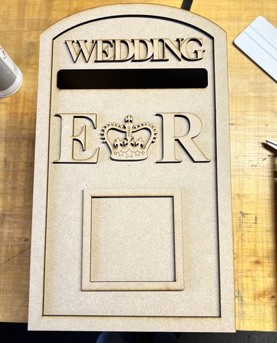 Wedding post box white - wedding,