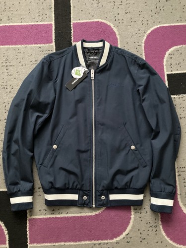 Diesel navy bomber jacket size - navy,