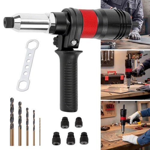 Electric drill rivet - rivet, gun
