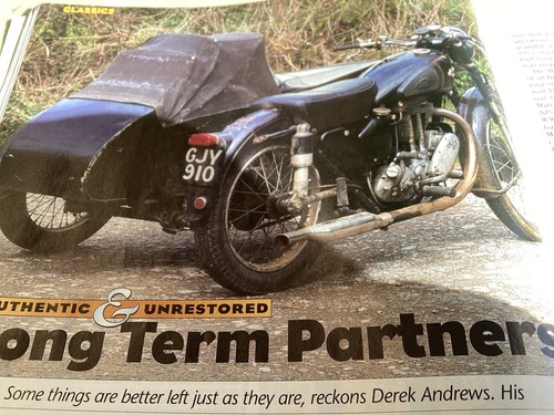 Ajs swallow sidecar - 18,