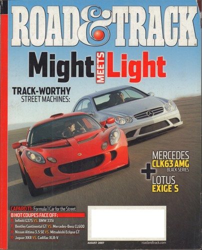 Road track july 2007 - july,