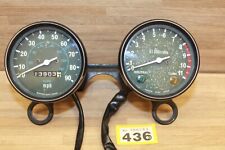 Kawasaki KH 100  Clocks Instrument Panel with 13,903 miles  Oem 1992