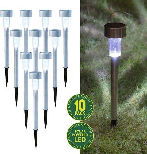 Gardenkraft solar bollard - gardenkraft,