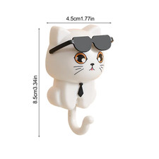 Self Adhesive Cartoon Cat Hook