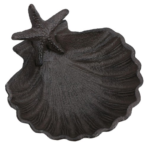 Starfish shell soap dish - soap,