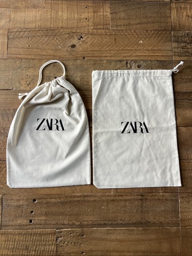 Pair zara drawstring calico - of,