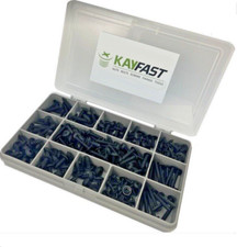 BLACK SELF TAPPING SCREWS POZI