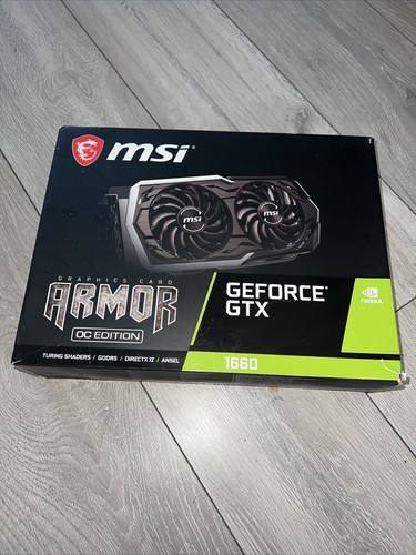 Msi geforce gtx 1660 - msi, 6g