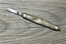 Vintage EAGLE Pencil Co. Gravity Fed Pencil Sharpening Pen Knife USA READ!!!