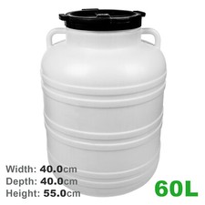 5L to 65L Plastic Barrel with
