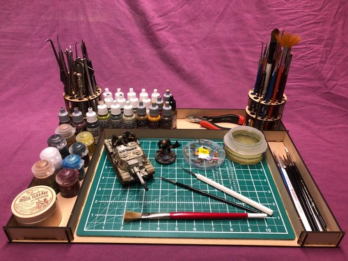 Hobby work station - mdf,, a4