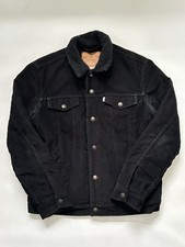 Levis Denim Black Sherpa