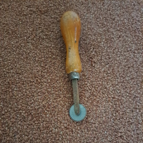 Vintage stitch gauge pricking - vintage,