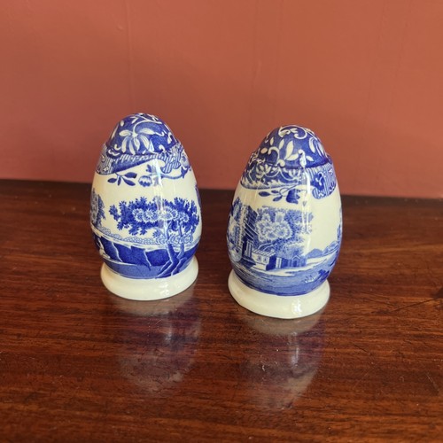 Spode blue italian salt and - spode,
