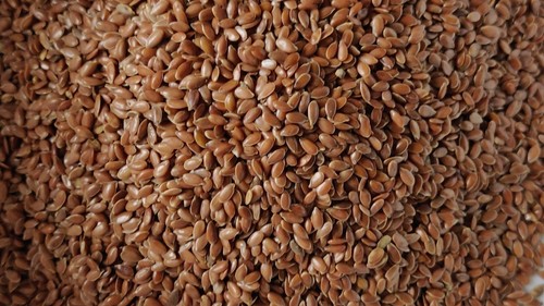 Flax seeds brown healthy - healthy, high