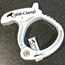 Plastic Clamp Cable Tidy Clip Fastener Grip Hold Clips Clamps Quick Release Grip