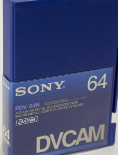 Sony pdv 64n - sony, tapes