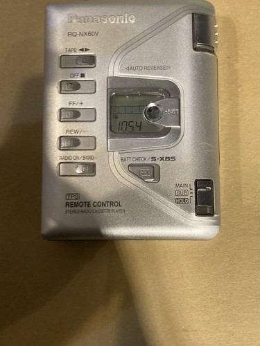 Metal panasonic radio - radio, cassette